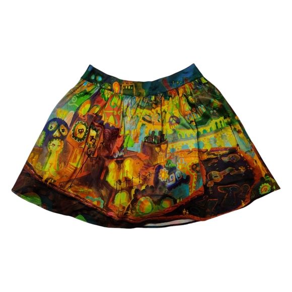 HOT TOPIC Book of Life Skirt Dia de los Muertos Day of the Dead Size Medium - Picture 3 of 10